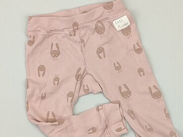 czarne woskowane legginsy: Sweatpants, 9-12 months, condition - Good