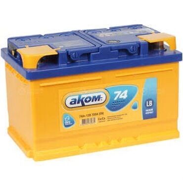 Akkumulyatorlar: Akom, 60 ah, Orijinal, Rusiya, Yeni — 4