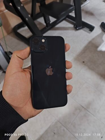 Mobil telefonlar: IPhone 13, 128 GB, Midnight, Face ID