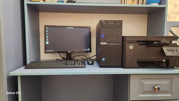 Kompüter və noutbuk aksesuarları: Acer stolüstü kompüter seti + HP çoxfunksiyalı printer Tərkib: - Acer