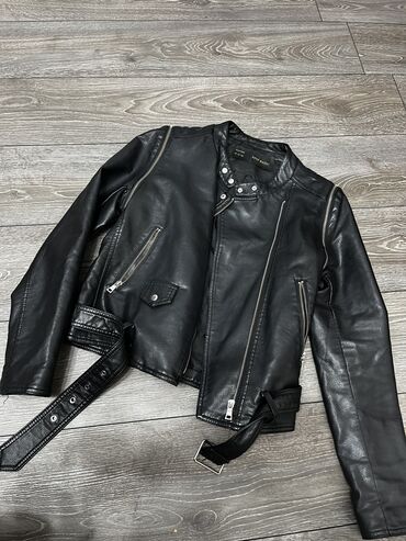 секонд хенд кожаные куртки: Кожаная куртка, L (EU 40)
