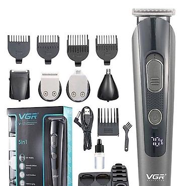 hesab satış: VGR 175 - Universal Trimmer dəsti 5in1 / Cord-Cordless / 600mah / — 7