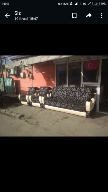 Divan və kreslo dəstləri: İşlənmiş, Divan, Divan, Bazalı, Açılan