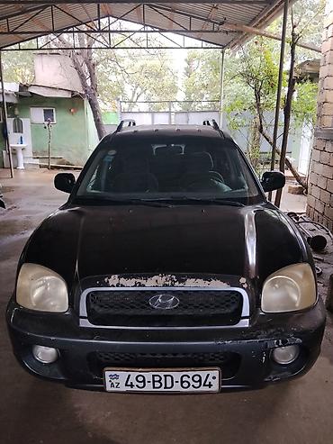 mercedes benz sprinter: Hyundai Santa Fe: 2.7 l | Krossover — 1
