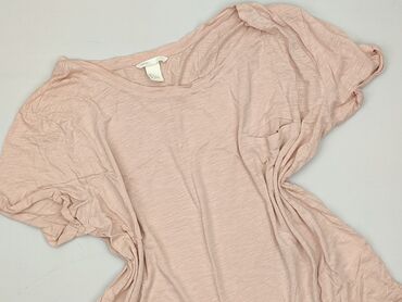 obcisłe koszulki: H&M, T-shirt damski, L