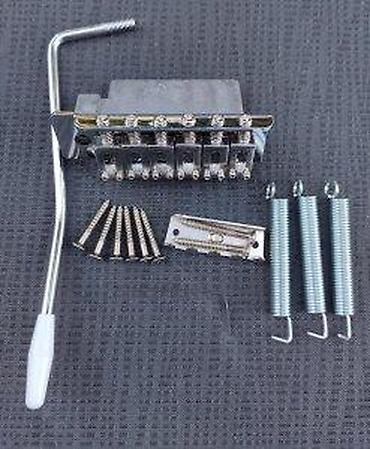 bas gitara cena: TREMOLO STRAT CHROME - KOMPLET BRIDGE | Slanje po dogovoru ili lično — 7