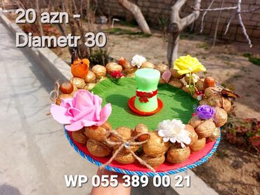 Xonçalar: Endirimdə Novruz xonçaları. Fındıq və qozdan çərəzlik, səmənilik — 8