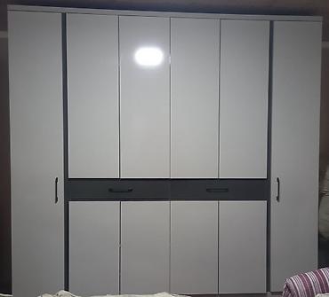 asılqan satılır: İşlənmiş, 6 qapı, Siyirməli, Ağ, Taxta, Açılan, Düz dolab — 1