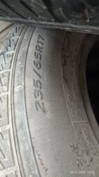 трейлер дом на колесах: Шины R 17, Всесезонная, Б/у, Комплект, Внедорожные (АТ/МТ), Корея