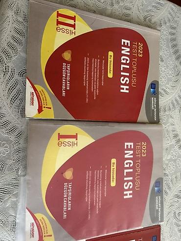 Testlər: Məhsul: DİM “Test Toplusu – English” (İngilis dili) kitabları dəsti — 2