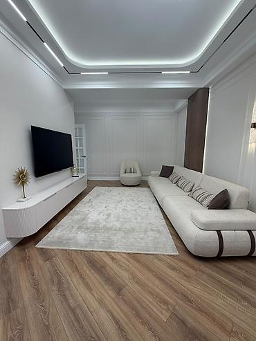 3 комнаты, 138000 м², Асанбай мкр Элитка, 4 этаж, Дизайнерский ремонт