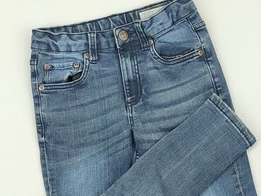 jeansy chlopiece 110: Jeans, 7 years, 122, condition - Fair