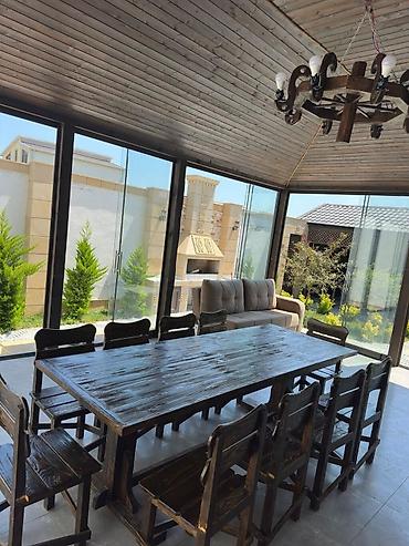 Həyət evləri və villaların satışı: Bağ evi kirayə verilir, Merdekan Mərdəkanda yerləşən isti, hovuzlu bağ — 4