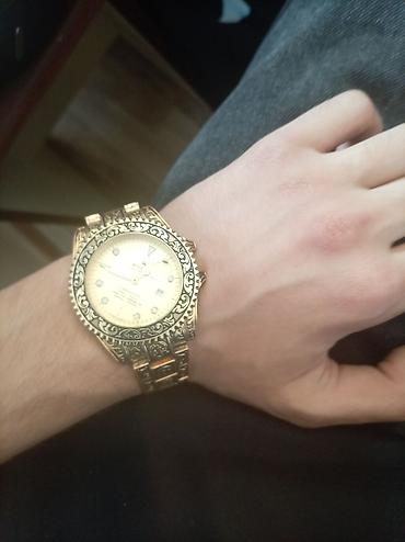 ucuz casio saat: Qızılı rəngdə kişi qol saatı - Klassik və zərif dizayn: Korpus, bezel — 1