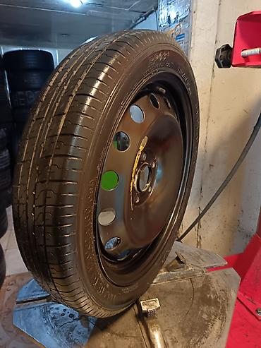 4 bolt 16: Yüngül ehtiyat təkər komplekti (polad disk + şin) - Növ — 3