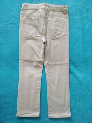 Pantalone: HM pantalone bež za devojčice Veličina 4-5god 110 cm Čist pamuk sa — 7