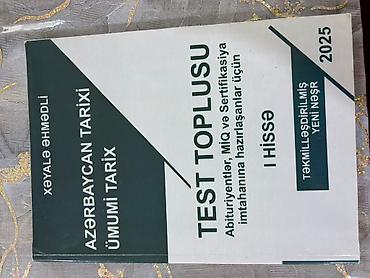 Testlər: Məhsul: “Azərbaycan Tarixi – Ümumi Tarix. Test Toplusu, I hissə — 1