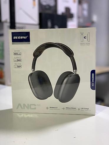 type c: Беспроводные накладные наушники RECRSI NY-HS6999 с активным — 1