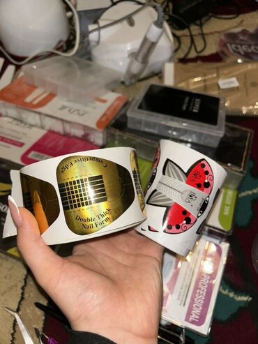 Manikür, pedikür aparatları: Manikür/nail art üçün tam avadanlıq və material dəsti - 2 ədəd BOYA — 9