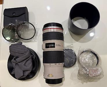 kitab alan: Canon EF 70–200mm f/4L IS USM — az istifadə olunmuş obyektiv Şəxsi — 1