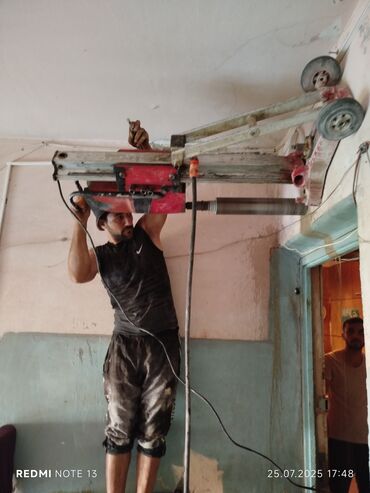 Beton işləri: Səssiz tozsuz səliqəli kəsim. Beton katlavan monolit kubik -da lalafo.az — 4 Beton işləri: Səssiz tozsuz səliqəli kəsim. Beton katlavan monolit kubik — 4