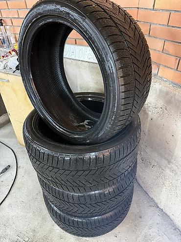 кридер: Продаю! Зимние шины, разноширокие на BMW X7 R22 315/35 275/40 Почти — 5