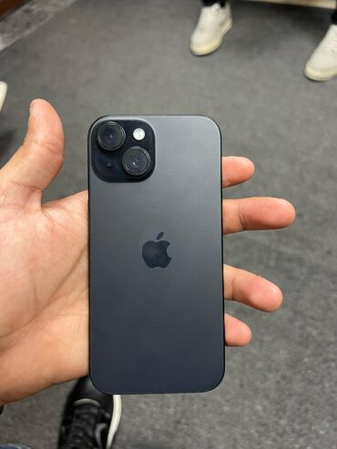ayfon dubay 15: IPhone 15, 128 GB, Black Titanium, Face ID, Simsiz şarj