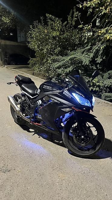 горный мотоцыкл: Спортбайк Kawasaki, 250 куб. см, Бензин, Взрослый, Б/у — 1