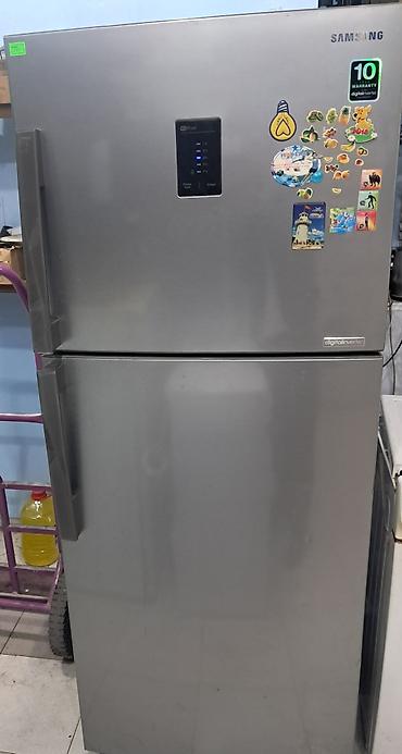 sam agac: Samsung No Frost iki qapılı soyuducu - Rəng: paslanmayan polad (inox) — 1