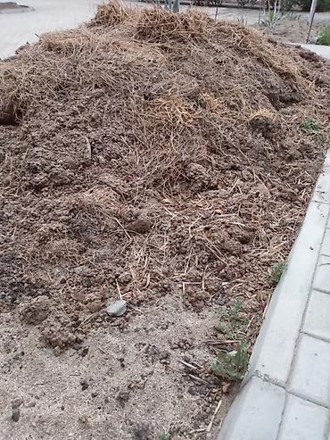 Навоз: Təbii üzvi gübrə – bir az bitki və saman qatışığı ilə Məhsul təsviri — 1