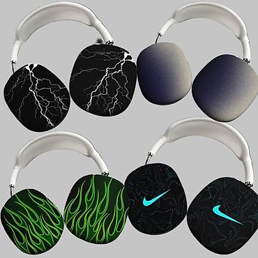 оригинальные аирподсы 1: Накладки‑чехлы на AirPods Max Чехлы для айфонов всех моделей 450 сом — 1