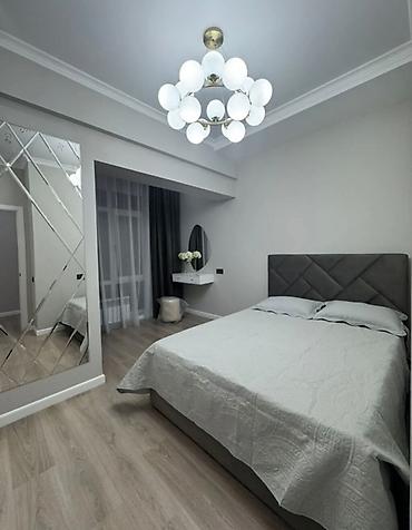 binar: 2 комнаты, 55 м², Асанбай мкр Элитка, 14 этаж, Дизайнерский ремонт — 4