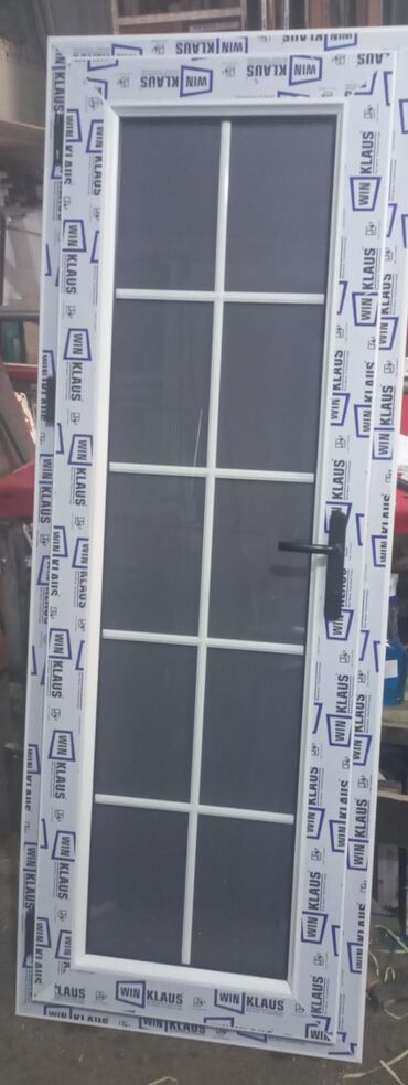 aluminium qapi pencere: Пластиковая дверь, 80х200 см, Новый, C гарантией, Бесплатная установка