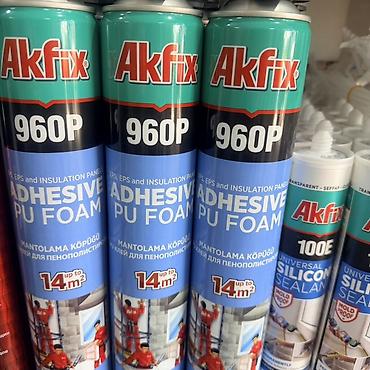 Көбүк-клей: Akfix, Пенопласт үчүн, Чекене — 1