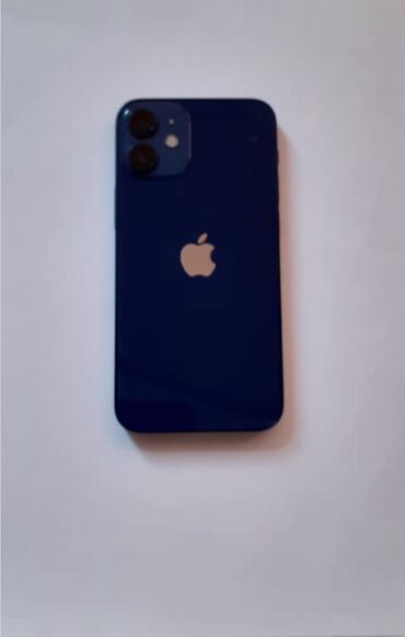 Apple iPhone: IPhone 12 mini, 128 ГБ, Pacific Blue, Чехол