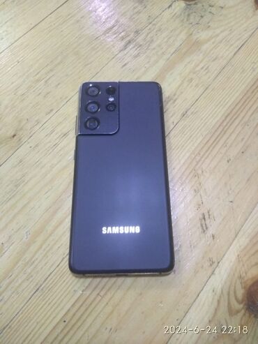 samsung qatlanan telefon qiymeti: Samsung Galaxy S21 Ultra 5G, 512 ГБ, цвет - Черный, Две SIM карты