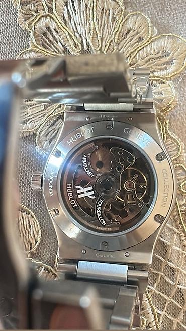 bakı saat: İşlənmiş, Qol saatı, Hublot, rəng - Gümüşü — 3