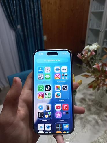 xiaomi 13 satilir: IPhone 15, 128 GB, Blue Titanium, Face ID, Sənədlərlə, Zəmanət — 7