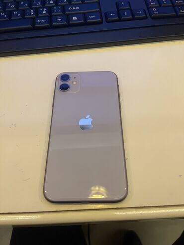 apple iphone x: IPhone 11, 64 GB, Deep Purple, Simsiz şarj, Face ID