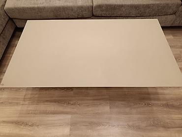 Jurnal masası, təzədir. Ölçüləri: 135*75*39 - Forma: düzbucaqlı