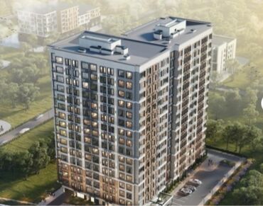 жк бахт: 1 комната, 46 м², Элитка, 12 этаж, ПСО (под самоотделку)