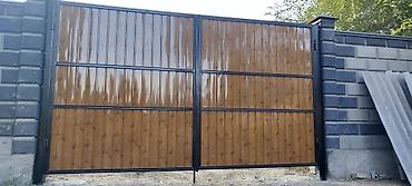 Навесы: Навес из поликарбоната с металлическим каркасом - — 33