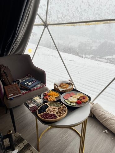 Аренда юрт: Купольные глемпинги в горах - Прозрачные геокупола на приподнятых — 5