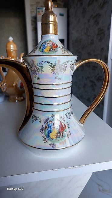 gül qabi: Porselen dekorativ qrafin - Material: yüksək keyfiyyətli porselen - — 2