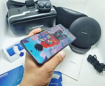 Samsung: Samsung Galaxy S10, Б/у, 256 ГБ, цвет - Черный, 1 SIM, 2 SIM, eSIM — 16