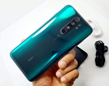 камера телефон: Redmi, Redmi Note 8 Pro, Б/у, 256 ГБ, цвет - Синий, 2 SIM