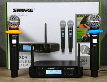 yeni il oyuncaq: Shure GLXD4 beta58 mikrafon yeni gəlib buyurun kalonka dinamik