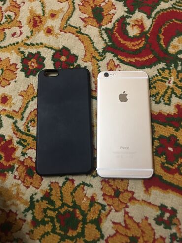 Apple iPhone: IPhone 6 Plus, Б/у, 64 ГБ, Желтый, Защитное стекло, Чехол, Коробка, 78 %