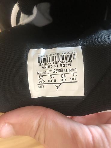 Кроссовки и спортивная обувь: Мужские кроссовки, 43, 44, Jordan, Новый, цвет - Белый, Бесплатная доставка — 8