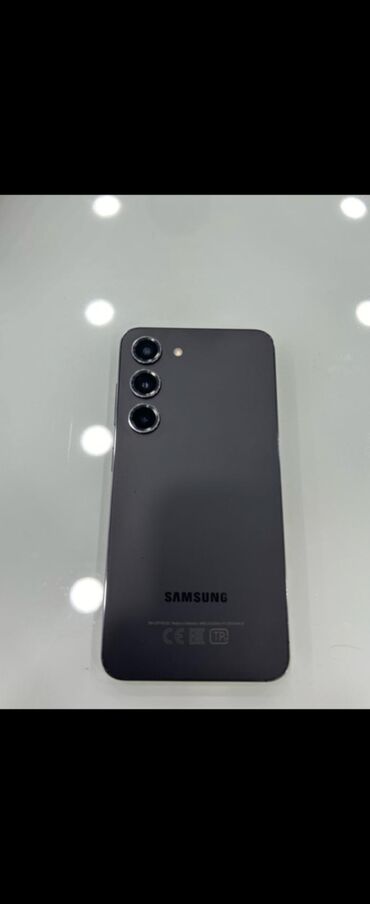 kredit telefon: Samsung Galaxy S23, 128 GB, rəng - Qara, Barmaq izi, Face ID